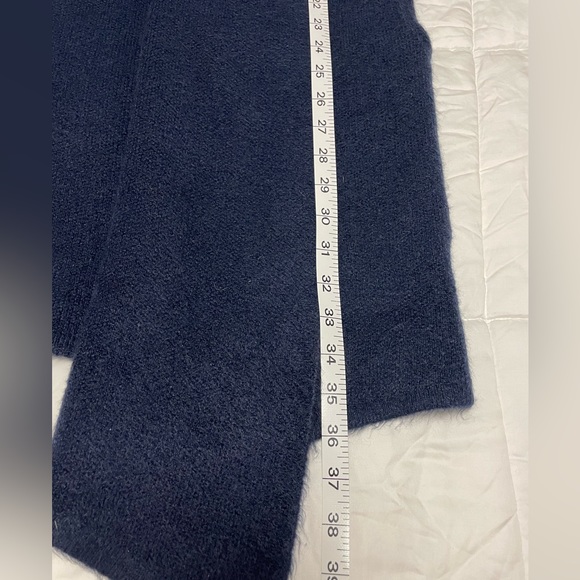 Oversized cardigan shacket with folded lapel and pockets cozy and warm - Picture 7 of 9